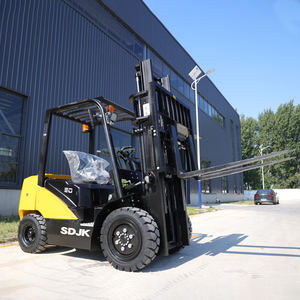 Chariot élévateur diesel à quatre roues motrices, 3 tonnes, 3,5 tonnes, 4 tonnes, puissant, EPA Euro 5, pour usage en entrepôt, livraison gratuite - Product Image 2