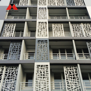 Revêtement mural <span class=keywords><strong>extérieur</strong></span> moderne en <span class=keywords><strong>aluminium</strong></span> pour hôtels, pour murs-rideaux décoratifs - Product Image 6