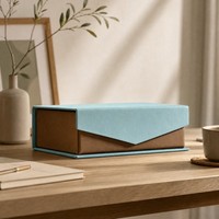 Boîte cadeau rigide à rabat magnétique personnalisée avec logo en feuille d'or, insert en EVA, fermeture magnétique de luxe, emballage en gros