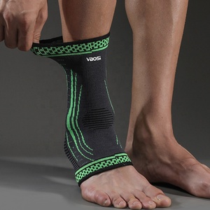 VBOSi 6047A – Nouvelle attelle de cheville élastique personnalisable avec logo, stabilisateur tricoté, chaussette de compression pressurisée pour la gym, protection ajustable - Product Image 5