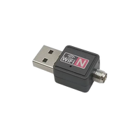 Mini Adaptador USB Inalámbrico Sin Controlador, Receptor Ethernet de 150Mbps, Antena Larga, Tarjeta de Red USB 2.0, Transmisor Inalámbrico de 2.4GHz