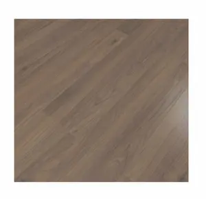 Suelo de madera laminado con diseño de espiga al por mayor suelo de madera laminado de gama alta con ranura en V