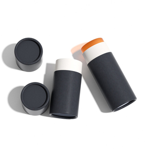 Cao Cấp Handmade Mực Đậu Nành Son Dưỡng Môi Ống Giấy Phân Hủy Sinh Học Nhỏ Màu Đen Giấy Kraft Khử Mùi Thanh Bao Bì Ống - Product Image 3