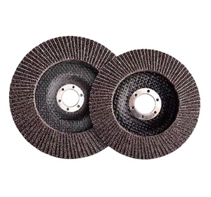 Prix de gros 40 Grit <span class=keywords><strong>Disque</strong></span> <span class=keywords><strong>à</strong></span> lamelles en oxyde d'aluminium 4 1/2 pouces <span class=keywords><strong>Disque</strong></span> <span class=keywords><strong>à</strong></span> lamelles abrasif 115mm pour métaux durs - Product Image 2