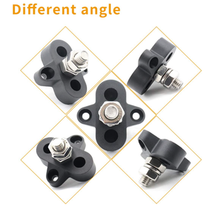 3/8 "12V 24V pin Ngã Ba khối M10 cách điện điện và mặt đất Pin ngã ba bài thanh xe buýt - Product Image 3