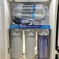 Mesin pemurni air RO 7 tahap, mesin pemurni air dengan tangki tekanan komersial Reverse Osmosis dan sistem pemurni air