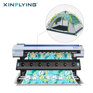 XinFlying 2 Druckköpfe 1.900 mm Digitaldrucker Kleidung Papierdruckmaschine Digitaldrucker günstiger Preis von Bannerdrucker