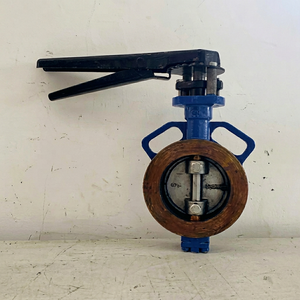 Válvula de Mariposa Manual de 600 mm con Brida para Gas y Productos Químicos, Apta para Altas Temperaturas - Product Image 1