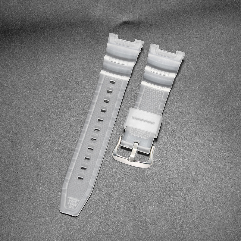 Transparent - steel color buckle -K5