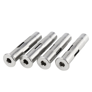Eight Directions 304 Stainless Steel Internal Expansion Screw Countersunk Head Hex Socket Built In Flat Head Expansion Tube - Product Image 1