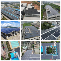 Système de stockage de batteries solaires 3KW, kit de système d'énergie solaire hybride 3KW avec câble PV et supports pour usage résidentiel