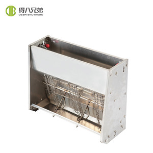 Nouvel équipement d'alimentation pour porcs en acier inoxydable DEBA Brothers, mangeoire multi-fentes humide-sèche, garantie 1 an pour les porcs d'engraissement en nurserie - Product Image 3