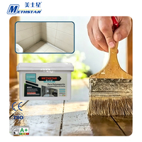 Peinture murale liquide écologique F813 à base d'acrylique transparente et imperméable pour carrelage de salle de bain résidentiel, revêtement acide, vente directe usine