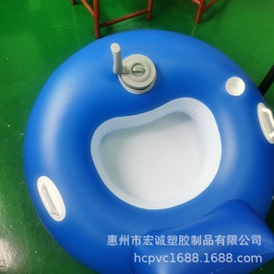 <b>Inflatable</b> Swimming Ring With Backrest 120cm 170cm Adult Floating Pool Toy Environmentally Friendly Pvc Material - Product Image 4