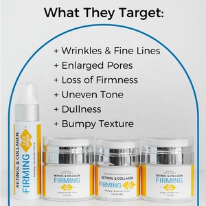 Ensemble de soins de la peau au rétinol et au collagène anti-âge à base de plantes de marque privée-<span class=keywords><strong>Crème</strong></span> <span class=keywords><strong>pour</strong></span> <span class=keywords><strong>le</strong></span> visage et les yeux <span class=keywords><strong>raffermissante</strong></span> <span class=keywords><strong>pour</strong></span> <span class=keywords><strong>le</strong></span> <span class=keywords><strong>cou</strong></span> sans cruauté - Product Image 4