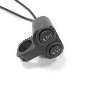 Interrupteur de phare de moto en alliage d'aluminium, double rangée, trois positions, commande au guidon pour modification de moto - Product Image 2