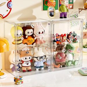 Exhibidores Acrílicos Transparentes Apilables OEM/ODM para Figuras, Figuritas y Artículos de Colección con Estante - Product Image 4