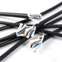 Cable RVV de 3 Núcleos y 2.5mm2, Cable Flexible con Revestimiento de PVC, de Cobre Trenzado de Alta Conductividad y Resistente al Frío para Refrigerador