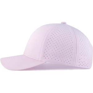 Casquette de golf à séchage rapide 6 panneaux Logo personnalisé Casquette de baseball à bord incurvé en maille pour unisexe - Product Image 2
