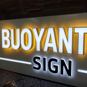 Buoyant Manufacturer Custom 3D Logo Shop Signs Frontlit Luminous Building Business Sign Outdoor Storefront LED <b>Letter</b> - Product Image 6