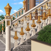 Offre Spéciale – Moules de Balustres et Rampes d'Escalier en Béton de Qualité Supérieure – Formes de Coulée pour Barrières et Clôtures