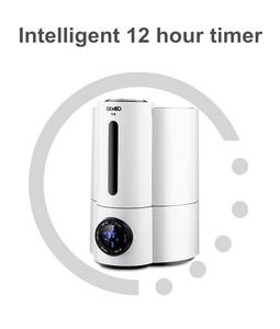 Humidificateur ultrasonique électrique 4L avec écran LCD, mode automatique contrôlé par application pour voiture et usage extérieur, sommeil nocturne dans la chambre à coucher, bureau - Product Image 2