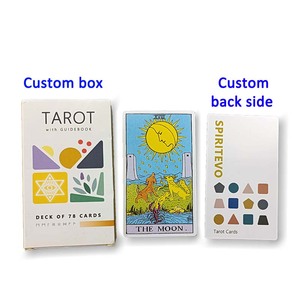Chơi Thẻ Nhà Sản Xuất Tùy Chỉnh Inspirational Khẳng Định Thẻ In Ấn Rider Tarot Oracle Thẻ Thiết Lập Với Tập Sách - Product Image 6