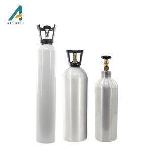 Nhà máy bán nhôm máy oxy xi lanh Carbon Dioxide CO2 xi lanh 8 lít với van - Product Image 2
