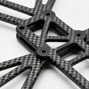 Bras de robot en fibre de carbone tricoté sur mesure CNC, résistant aux déchirures, très léger, pièces de vélo en fibre de carbone, ultra-légères - Product Image 1