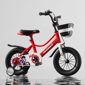 Bicicleta Infantil para <span class=keywords><strong>Niños</strong></span> de <span class=keywords><strong>3</strong></span> <span class=keywords><strong>Años</strong></span> y Niñas de 5 <span class=keywords><strong>Años</strong></span>, Bicicleta de Pedales con Ruedas de 14 Pulgadas y Ruedas de Entrenamiento - Product Image 2