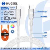 Câble USB-C 240W en gros, charge rapide PD100W, 480 Mbps USB2.0, kit de câbles de chargeur USB-C pour ordinateur, téléphone, ordinateur portable, tablette, en cuivre pur