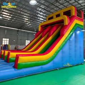 <span class=keywords><strong>Château</strong></span> <span class=keywords><strong>gonflable</strong></span> géant d'extérieur pour adultes avec toboggan aquatique, double piste, toboggans gonflables commerciaux <span class=keywords><strong>à</strong></span> <span class=keywords><strong>vendre</strong></span> - Product Image 2