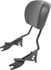 डिचेबल्स सिसी बार सीधे आरामदायक बैकरेस्ट पैड हैली डेविसन रोड मोटरसाइकिल सीटों के लिए एकदम सही फिट - Product Image 2