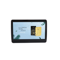 Lecteur de publicité vidéo de taxi de 10.1 pouces, appui-tête Android, tablette de publicité, lecteur de publicité