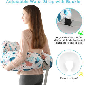 Almohada de soporte multifunción para recién nacido para amamantar al bebé y alimentar con biberón, cojín infantil, almohada para bebé lactante - Product Image 5