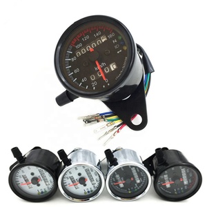 High Precision Retro Mini <strong>Speedometer</strong> Odometer Gauge for Bikes - Product Image 3