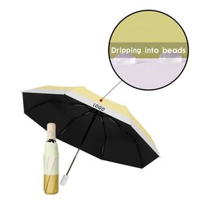 2026 Wholesale <b>Windproof</b> Safety Folding Tri-fold Automatic <b>Umbrella</b> with Multi Colors - Product Image 5