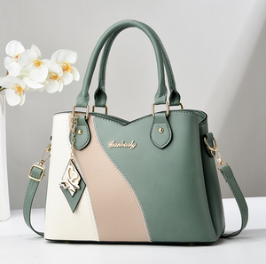 Korean Newest Trendy Women's Casual Tote Handbag Printed Lady Cartoon Pattern Zipper Closure Polyester Lining Hot Sale Rivet - Product Image 5