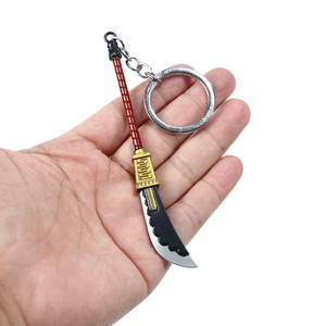 Llavero de Metal con Colgante de 12 cm y 5 Diseños de Anime, Pirata Barbanegra Edward Newgate Murakumogiri Dracule <span class=keywords><strong>Mihawk</strong></span>, Ideal como Regalo - Product Image 5