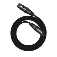 Câble DMX personnalisable de haute qualité, marque OEM, XLR mâle 3 broches vers XLR femelle, longueur 3 m, conducteur en cuivre nu pour microphone