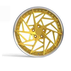 Tendite forgiato ruote per auto da corsa 18-24 pollici oro cromato Design personalizzabile colori cerchi 19-23 pollici - Product Image 2