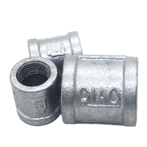 Ổ cắm mạ kẽm/Đen Phụ kiện ống sắt dẻo của ren BS \ NPT - Product Image 4