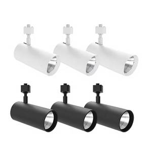 <b>Dimmable</b> <b>LED</b> Track <b>Light</b>, 10W–30W, Adjustable Angle, Commercial <b>Ceiling</b> Lighting System - Product Image 1