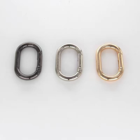 HONGXINXING Anneaux ronds de 25 mm et 40 mm, fermoirs à ressort, crochets en alliage d'acier inoxydable plaqué, accessoires de bijouterie pour sacs