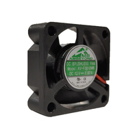 Kipas Pendingin DC Senyap 30x30x10mm 12V Kebisingan Rendah Bantalan Bola Ganda 2-Kabel Kipas Aksial Mini untuk Server PC Peralatan Industri
