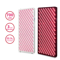 Appareil de beauté pour salon REDSKY personnalisable, lampe à lumière rouge, 660 nm 850 nm, panneau de luminothérapie LED infrarouge proche