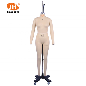 Mannequin de couture professionnel pour femme, corps entier, taille asiatique 86, épaules et bras en fibre de verre pliables, outil de couture pour <span class=keywords><strong>tailleur</strong></span> - Product Image 1