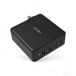 Cargador GaN LKTOP LCY-100 de 100W, 3C+1A, Compacto y Rápido para Laptop, Teléfono, Tablet y Múltiples Dispositivos - Product Image 4
