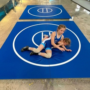 Tapetes de Lucha Impermeables de <span class=keywords><strong>XPE</strong></span> con Superficie de Vinilo, No Tóxicos, para Entrenamiento de Artes Marciales BJJ y MMA - Product Image 3