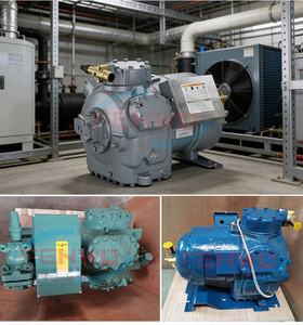 Compresor Semihermético <span class=keywords><strong>Carrier</strong></span> de 7.5 HP y 50 Hz, Compresor Reciprocante 06DA8252BA31, Compresor de Refrigeración por <span class=keywords><strong>Aire</strong></span> - Product Image 6